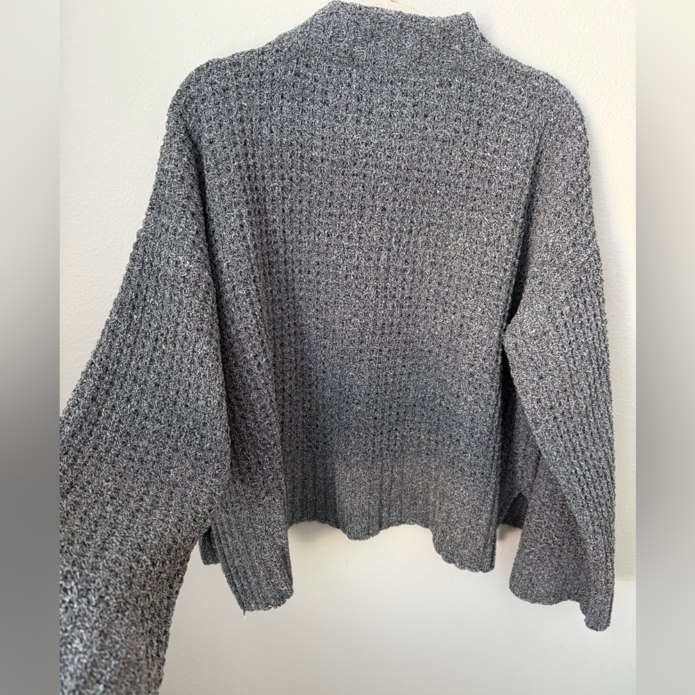 Altar’d State Large Gray Soft Turtleneck Women's Sweater - Picture 7 of 7